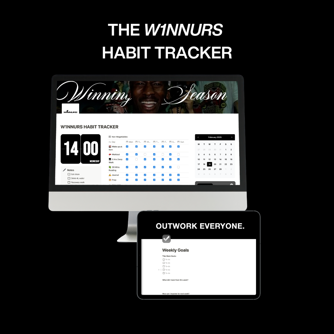 Habit Tracker (Digital) + Free Wallpaper Pack