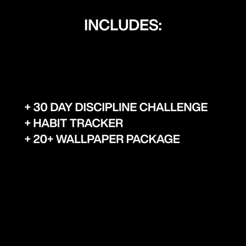 Discipline Starter Pack  