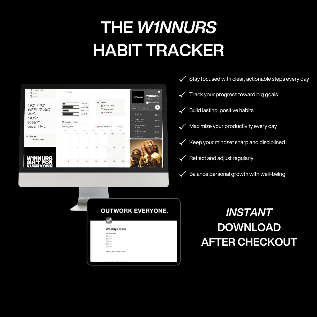 W1NNURS 1% Journal + Digital Accessories
